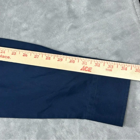 NWT UNTUCKit Castello Navy Blue Wrinkle Free Shirt XL Tall Slim - Picture 13 of 15